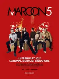 Maroon 5 Asia 2027 in Kaohsiung