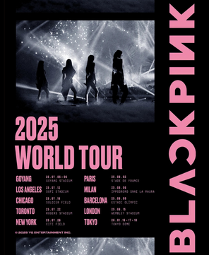 2025 BLACKPINK WORLD TOUR 演唱会-高雄站