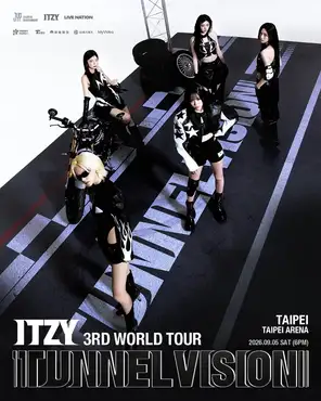 ITZY巡回演唱会3RD WORLD TOUR ＜TUNNEL VISION＞-台北站