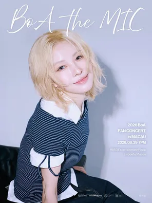 [中国澳门]2026 BoA FANCONCERT ＜BoA the MIC＞ in 澳门