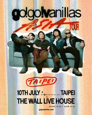 go! go! vanillas Tour Taipei
