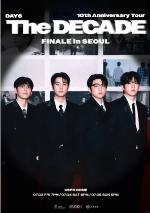 [首尔]DAY6 10th Anniversary Tour 〈The DECADE〉 in首尔站