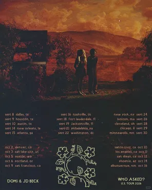 DOMi & JD BECK - WHO ASKED? Tour 巡回演出 曼谷站