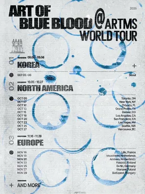 ARTMS World Tour < Art of BLUE BLOOD > in 首尔