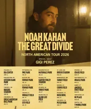 Noah Kahan世界巡回演唱会  科隆