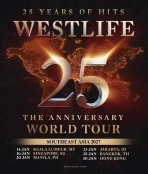 WESTLIFE 25: The Anniversary World Tour-雅加达站