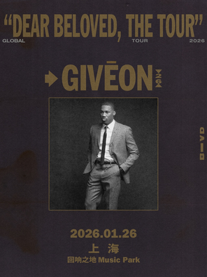 GIVĒON - DEAR BELOVED THE TOUR 2026上海站