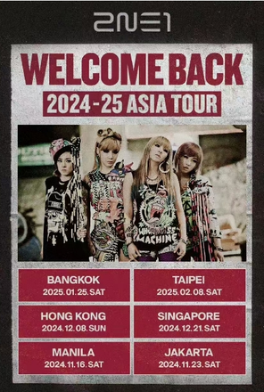 [台北]韩国女团:2NE1 2024-25C ONCERT《WELCOME BACK》