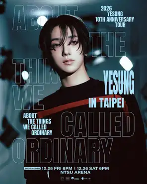 Art Sound 2026YESUNG10TH ANNIVERSARY TOUR [ABOUT THE THINGS WE CALLED ORDINARY] in Taipei