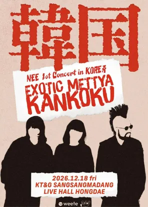 NEE 韩国第一演唱会 「异国 METTYA KANKOKU」