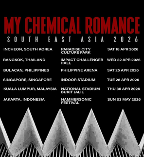 【波哥大】My Chemical Romance: Long Live The Black Parade Tour in  Bogotá