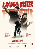 NEWAGE《Laugh Better, Feel Better》 Patrick&rsquo;s 2026 Stand-up Comedy Tour 2.0