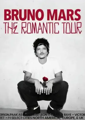 BRUNO MARS THE ROMANTIC TOLR 香港