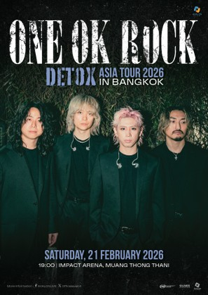 【曼谷】ONE OK ROCK DETOX Asia Tour 2026 in Bangkok