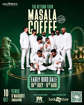 [新加坡]MASALA COFFEE LIVE IN SINGAPORE – THE RETURN TOUR 2026