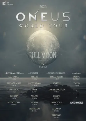 2026 ONEUS WORLD TOUR [FULL MOON] IN TAIPEI