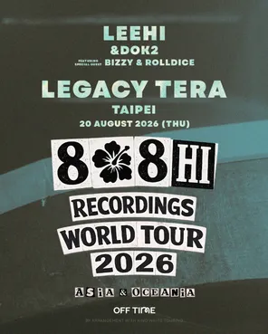 LEEHI（李遐怡）「808 HI RECORDINGS」2026 世界巡演-曼谷