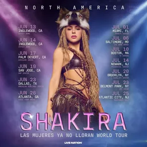 [达拉斯]夏奇拉 Shakira - Las Mujeres Ya No Lloran World Tour 达拉斯站
