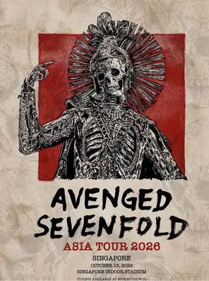 Avenged Sevenfold 七级炼狱巡回演唱会 新加坡站