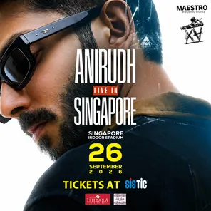 Anirudh XV TOUR巡回演唱会-新加坡站