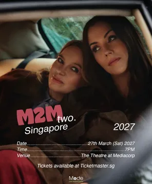 M2M: The TWO Tour 2027 &ndash; Singapore