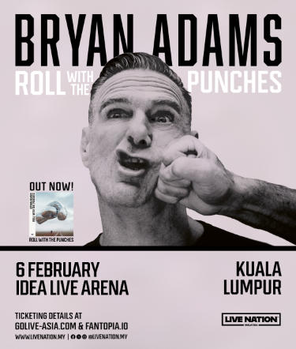 [吉隆坡]Bryan Adams: Roll with the Punches in Kuala Lumpur