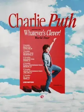 断眉查理·普斯Charlie Puth巡回演唱会-马德里