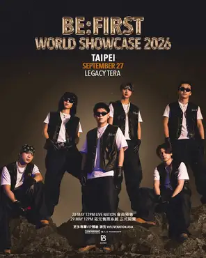 BE:FIRST WORLD SHOWCASE 2026 巡回演唱会-台北站