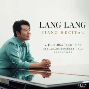Lang Lang Piano Recital 郎朗巡迴演出 新加坡
