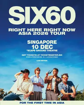 SIX60: Right Here Right Now Asia 2026 Tour In Singapore