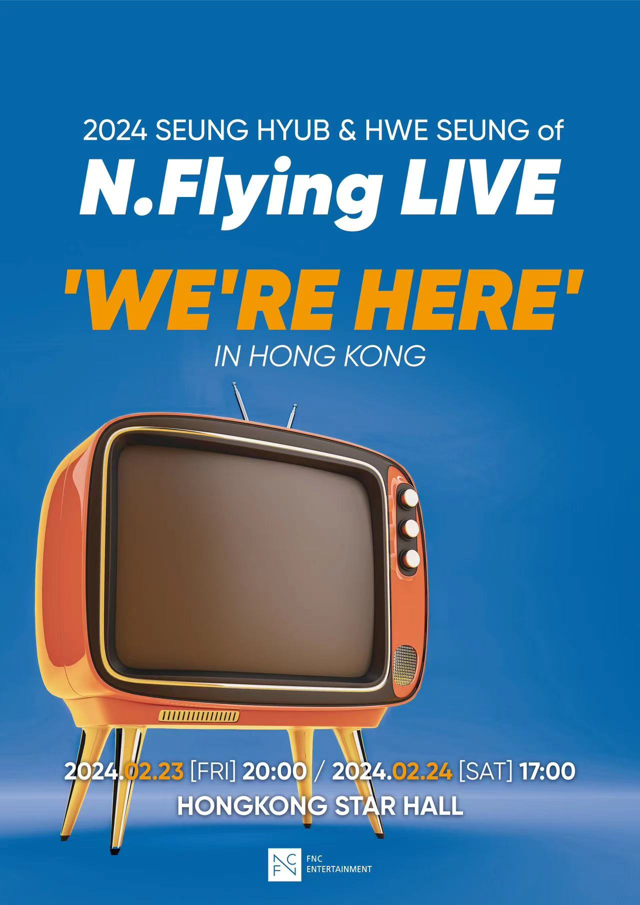 [中国香港]2024 SEUNG HYUB & HWE SEUNG of N.Flying LIVE 'WE'RE HERE' IN HONGKONG