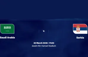 【多哈】Qatar Football Festival 沙特阿拉伯VS塞尔维亚 多哈