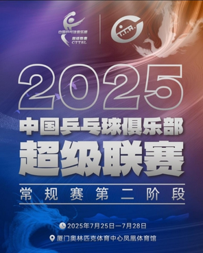 2025 season Chinese table tennis club super league regular season second stage