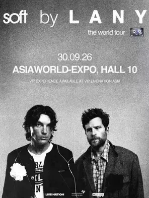 【巴黎】LANY: soft world tour 巴黎