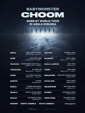 BABYMONSTER [춤 (CHOOM)]宝怪巡回演唱会 IN 台北