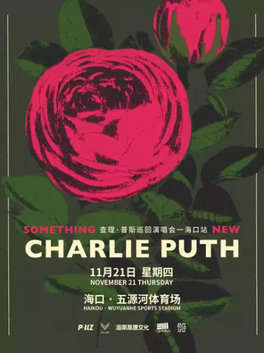 [海口]Charlie Puth 查理·普斯“Something New”世界巡回演唱会海口站