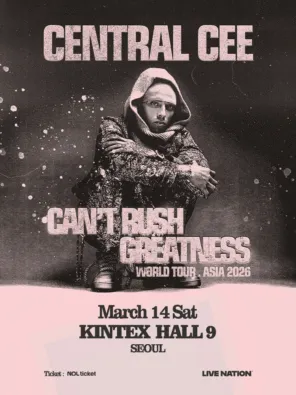 Central Cee - CAN&rsquo;T RUSH GREATNESS WORLD TOUR - Asia 2026 高阳