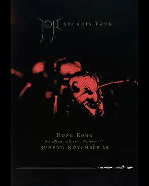 JOJI SOLARIS世界巡演-高雄站
