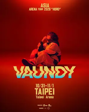 Vaundy ASIA ARENA TOUR 2026 &ldquo;HORO&rdquo; 巡回演唱会-台北站