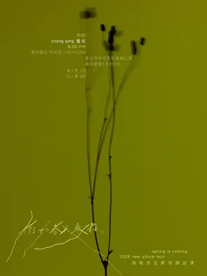 《假如春天来临,》2026海龟先生新专辑巡演-重庆站