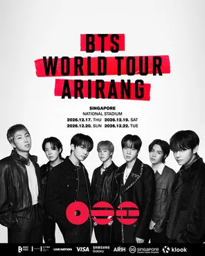 BTS防彈少年團'ARIRANG'世界巡迴演唱會 IN 新加坡站