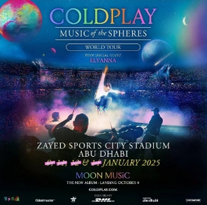 [阿布扎比]酷玩乐队 Coldplay 2025世界巡回演唱会-阿布扎比