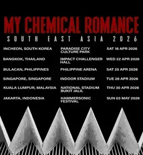 My Chemical Romance: The Black Parade 2026 IN 伦敦