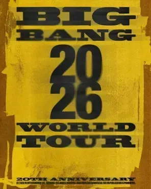 BIGBANG 2026 WORLD TOUR ANNOUNCEMENT 高阳站