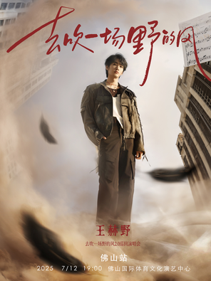 王赫野2025“去吹一场野的风”2.0巡回演唱会-佛山站