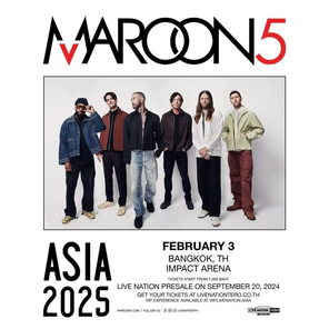 [曼谷]魔力红 MAROON5 2025 巡回演唱会