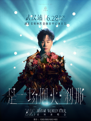 [武汉]胡彦斌2025《是一场烟火·刹那》巡回演唱会-武汉站