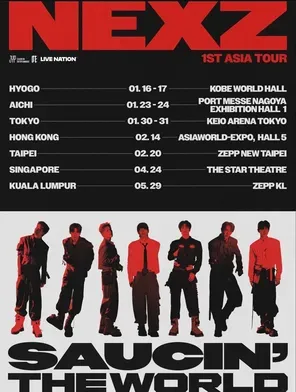 NEXZ 1st Asia Tour 巡迴演唱會 台北站