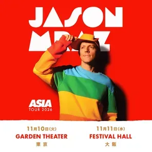 Jason Mraz ASIA TOUR世界巡回演唱会-大阪站