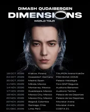 Dimash Qudaibergen迪玛希世界巡回演唱会 杜塞尔多夫